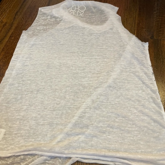 Chaser paper thin mirror skull 💀 tank top xs - Picture 4 of 5